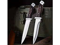 Jagdmesser / Bowiemesser Outdoor Camping Angel Messer Rostfrei