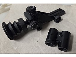 Feinwerkbau 300 S Visierung kompl -Diopter m. orig. Dioptergummi + Korntunnel u. Ringkorn