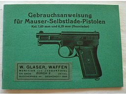 MAUSER M 14, Manual TOP Zustand, Rarität