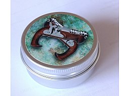Zündhütchendose Böller gekreuzt