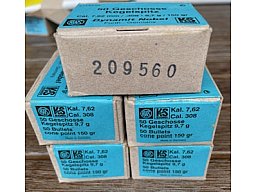 RWS Geschosse Kegelspitz Kal .30 / 150 gr