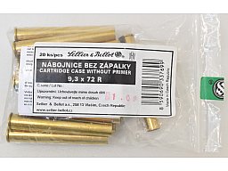 20 S&B Hülsen Kaliber 9,3x72 R