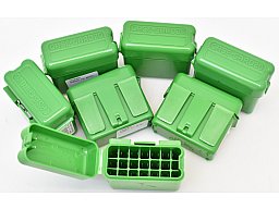 7 Case Gard Gürtel Munitionsboxen Small Rifle .22 Hornet, 222,223, usw...