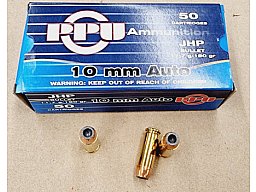 10mm Auto/180grs A-194 PPU JHP 50 Stk.