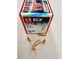 .22/.224-50grs ECX Hornady bleifrei Geschosse 50 Stk. No. 224034 #