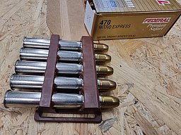 .470 Nitro Express/500grs Federal 15stk Trophy Bonded Solid