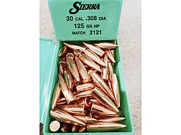 .308/125 grs #2121# Sierra HP Geschosse 100 stk. Angebot!!