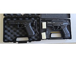 Großes Schreckschuss Set P99 / Glock 17