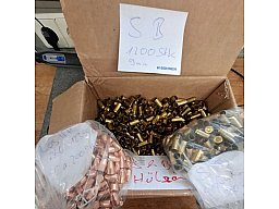 S&B 9mm Hülsen Konvolut ca. 1500 Stk