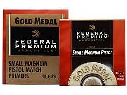 1.000 x Federal Gold Medal, SPM Zündhütchen