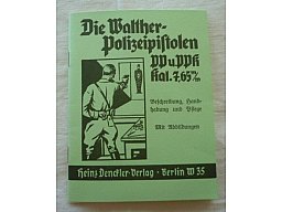 Die WALTHER Polizeipistolen PP & PPK Manual