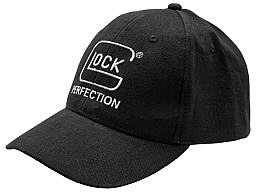 GLOCK Schildmütze "PERFECTION" Low Crown (Basecap / Baseballcap / Kappe) #3038 schwarz NEU