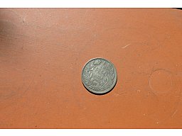 Silbermünze 1 Peso Chile v 1924