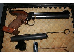 Walther CP1 Matchpistole CO2 Mit Zubehör vom Erstbesitzer