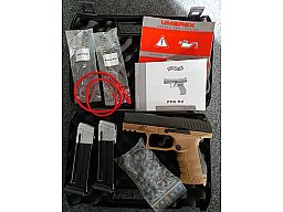 Walther PPQ RAM Paintball Tan mit zwei Magazinen