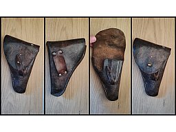 Pistolentasche / Koffertasche für P08 (Luger) – Schöne Reproduktion mit Patina