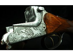 Merkel Suhl 201E Kal. 12/70 mit schöner Jagdgravur