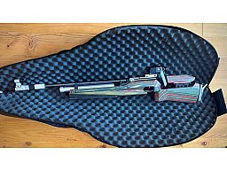 Feinwerkbau P70 Luftgewehr Auflage inkl. Irisblende, Farbfilter, Optik, Auflagekeil & Tasche