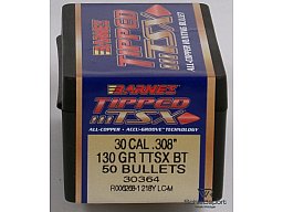 50St. BARNES .30(.308) - 130 - TTSX(Tipped Triple Shock X-Bullet) - #30364 - Versand ab 6,40€