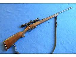 SCHÖNE REPETIERBÜCHSE KRICO STUTTGART .22 HORNET MIT ZF