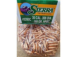 .308/168 grs #2200# Sierra HPBT Geschosse 500 stk. # SSZ Berka