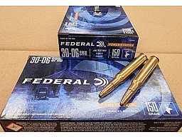 .30-06/150 grs. Federal Power Shok 100 stk. No. 3006A# SSZ Berka