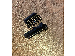Militaria WW2 WW1 Konvolut Bolzen + Feder für Magazinkasten Mauser 98k, k98, k98k, G98, VZ24