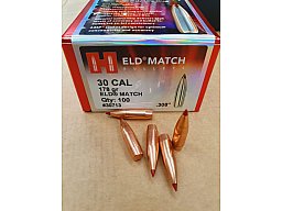 .308/178grs Hornady ELD Match No. 30713 Geschosse 100 Stk. # SSZ Berka