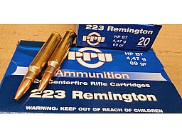 .223 Remington/69grs. HPBT PPU 100 stk.A-535 # SSZ Berka
