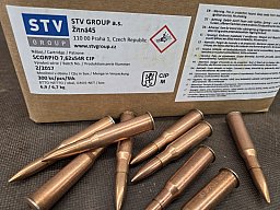 7,62x54R Surplus Munition, verkupfert Stahlhülse 300 Stk. # SSZ Berka