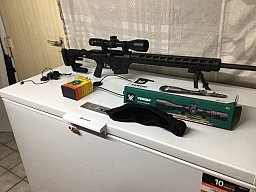 Ruger Precision Rifle mit Zubehör