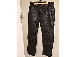 Lederhose, dunkelbraun von Dannecker, Gr. 34(50)