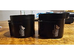 2x Präzise Jagen Klemmhülse