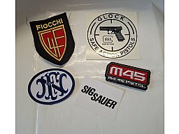 Aufkleber, Aufnäher 5 STK