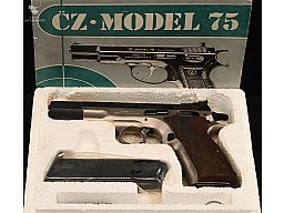 Brünner CZ 75 mit LPA Sportvisierung Kaliber 9mmLuger