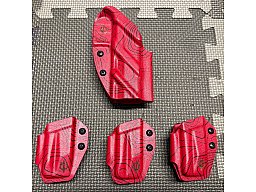 Black Trident LOKI Holster und Magazintaschen für Walther PDP Steelframe