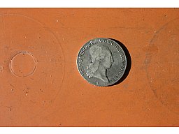Silbermünze Kronentaler habsburgische Niederlande v.1795