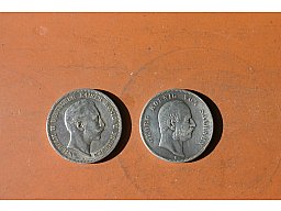 Silbermünzen 5 Reichsmark Sachsen-Preussen