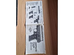 Bedienungsanleitung PERFECTA-Pistole Mod. 50