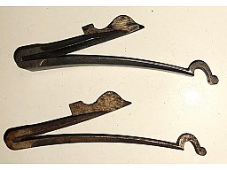 Musketen Schenkelfedern 1777 2-Stück