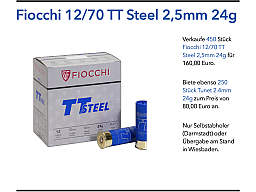 Fiocchi 12/70 TT Steel 2,5mm 24g