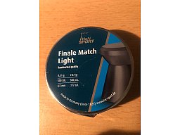 H&N Finale Match Light 4,49mm Diabolos