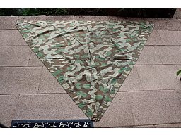 Wehrmacht. Zeltbahn. Gestempeltes Originalstück!