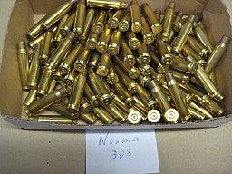 NORMA-Hülsen im Kal. 308 Win