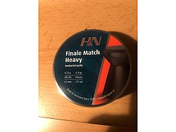 H&N Finale Match Heavy 4,49mm Diabolos