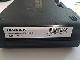 Smith & Wesson Chiefs Special inkl.Zubehör" 9 mm R.K.,vergoldet, Holzgriffschalen + Extras * NEU&OVP