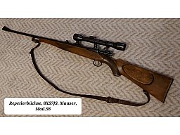 Repetierbüchse Mauser, .98, 8X57JS