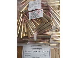 .303British/174grs FMJBT PPU Bulk 500 Stk.A-143B # SSZ Berka