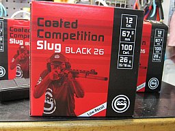 GECO Coated Competition Slug Black 26 Kal. 12/67 900 Schuss