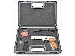 CO2 Luftpistole Walther CP88 Competition Kal. 4,5mm vernickelt